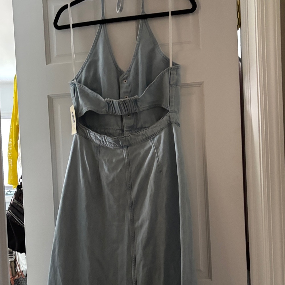 Universal Thread Light Blue Backless Dress - Picture 4 of 6